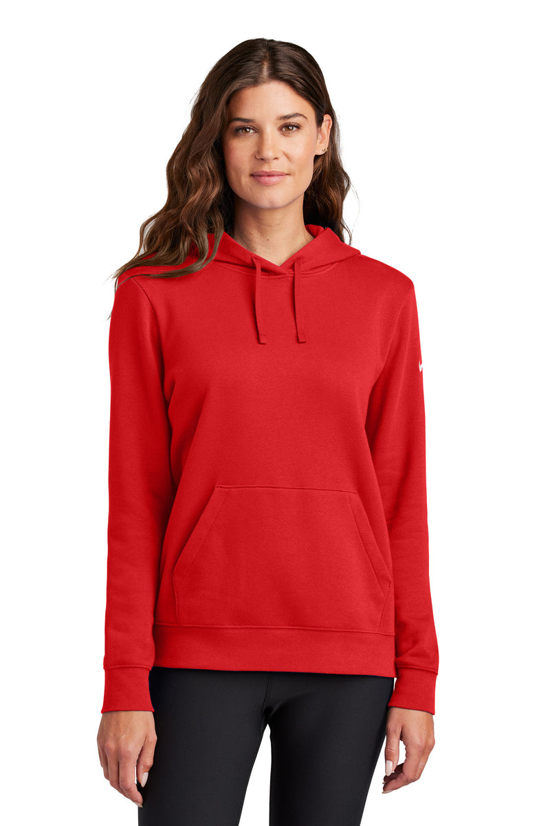 Load image into Gallery viewer, Nike Women&#39;s Club Fleece Sleeve Swoosh Pullover Hoodie NKFD9889
