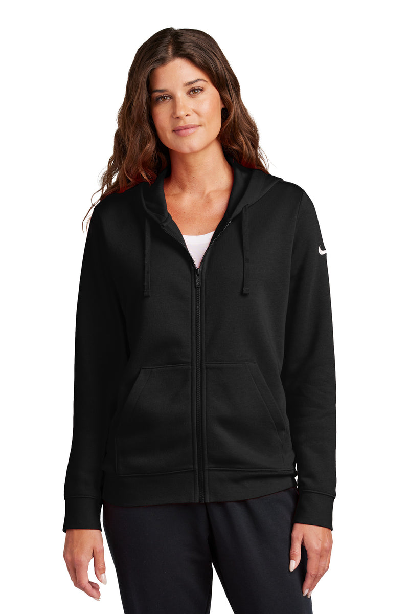 Load image into Gallery viewer, Nike Women&#39;s Club Fleece Sleeve Swoosh Full-Zip Hoodie NKFD9890
