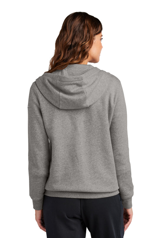 Nike Women's Club Fleece Sleeve Swoosh Full-Zip Hoodie NKFD9890