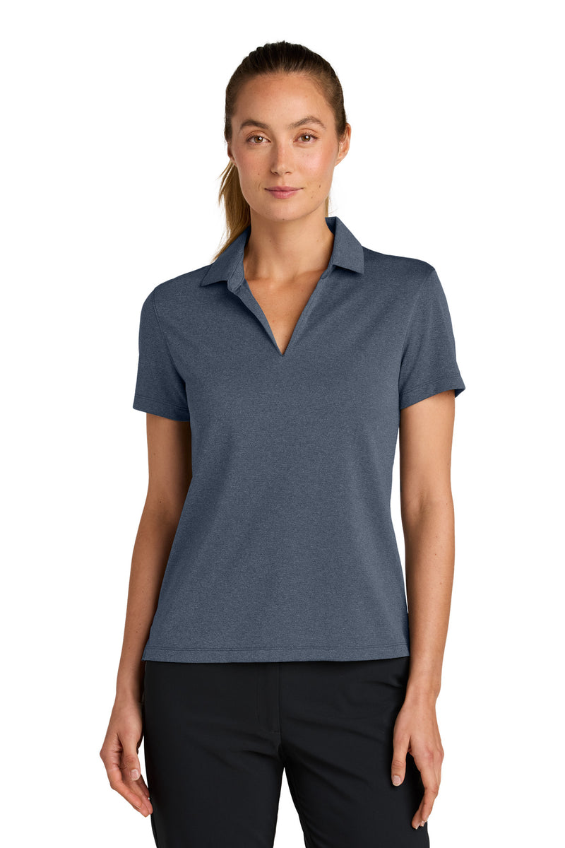 Load image into Gallery viewer, Nike Women&#39;s Dri-FIT Smooth Heather Polo NKFQ4793
