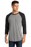 Next Level Apparel   Adult Tri-Blend 3/4-Sleeve Raglan Tee. NL6051