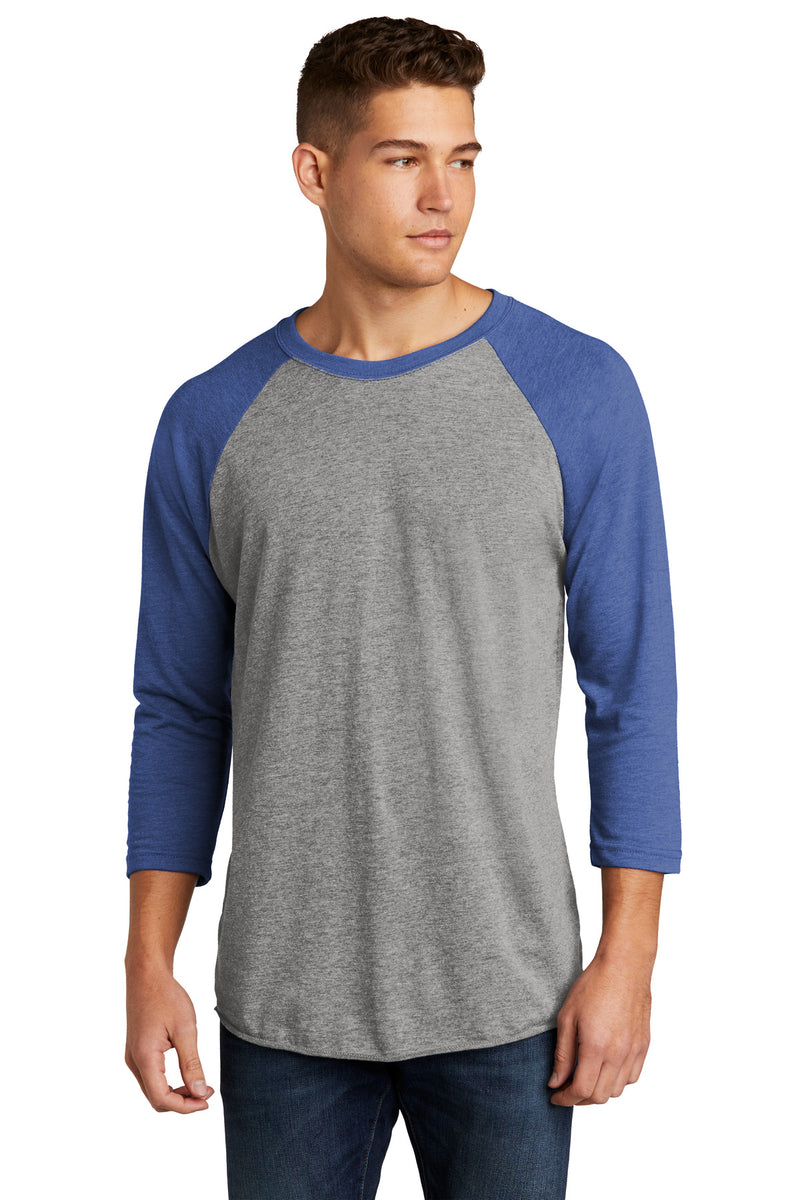 Load image into Gallery viewer, Next Level Apparel   Adult Tri-Blend 3/4-Sleeve Raglan Tee. NL6051
