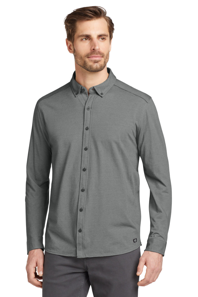 Load image into Gallery viewer, OGIO   Code Stretch Long Sleeve Button-Up. OG145
