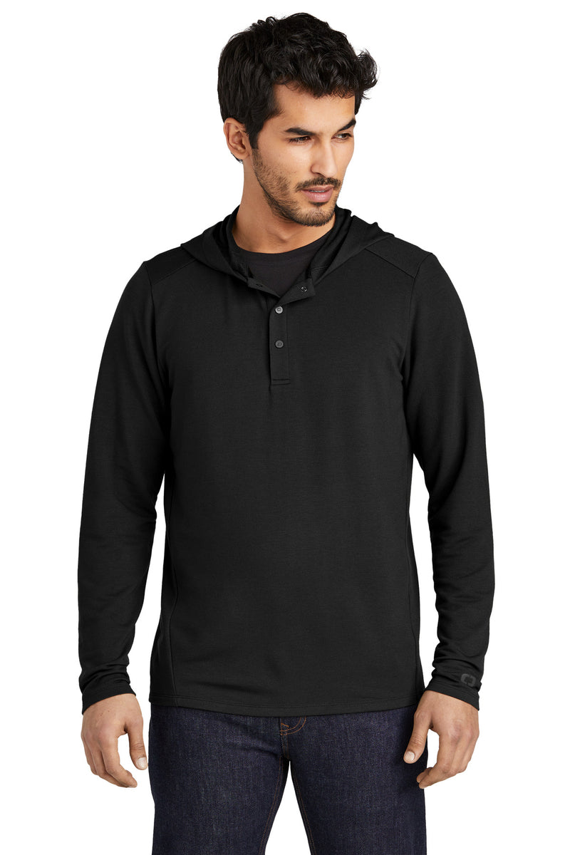 Load image into Gallery viewer, OGIO Luuma Flex Hooded Henley OG826
