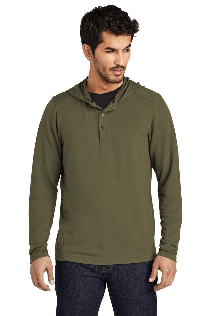 Load image into Gallery viewer, OGIO Luuma Flex Hooded Henley OG826
