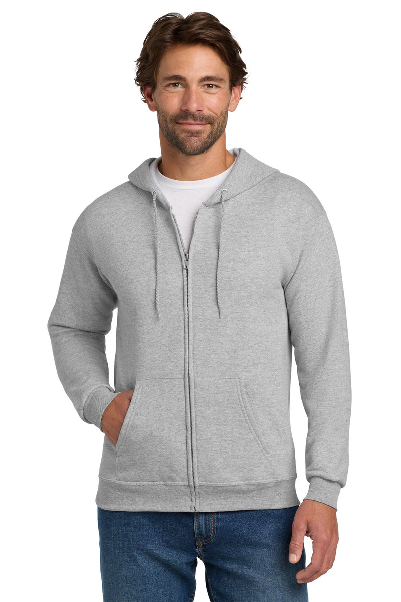 Load image into Gallery viewer, Hanes - EcoSmart Full-Zip Hooded Sweatshirt. P180
