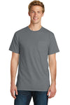 Port & Co Beach Wash Garment-Dyed Pocket Tee.  PC099P