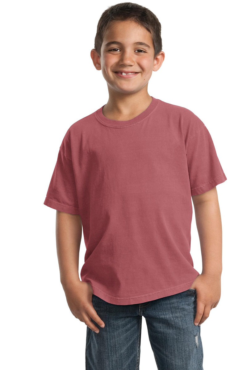 Load image into Gallery viewer, Port &amp; Co Youth Beach Wash Garment-Dyed Tee. PC099Y
