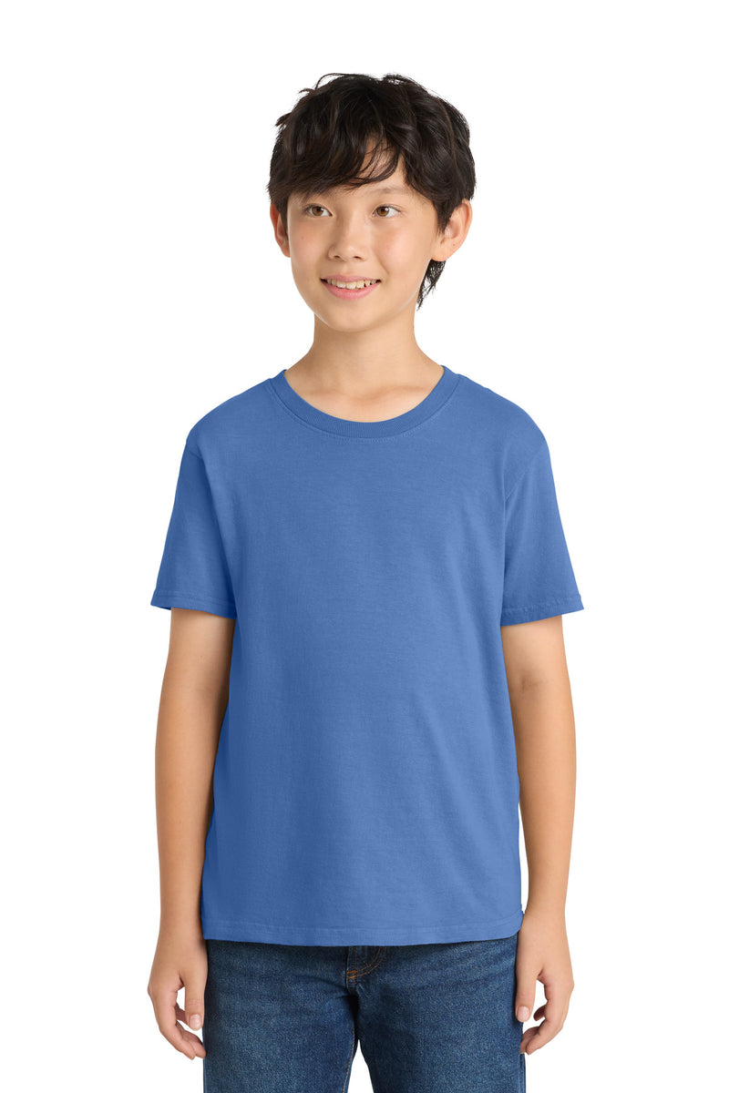 Load image into Gallery viewer, Port &amp; Co Youth Beach Wash Garment-Dyed Tee. PC099Y
