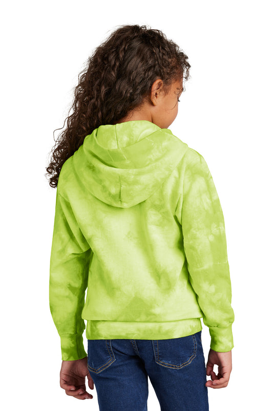 Port & Co Youth Crystal Tie-Dye Pullover Hoodie PC144Y