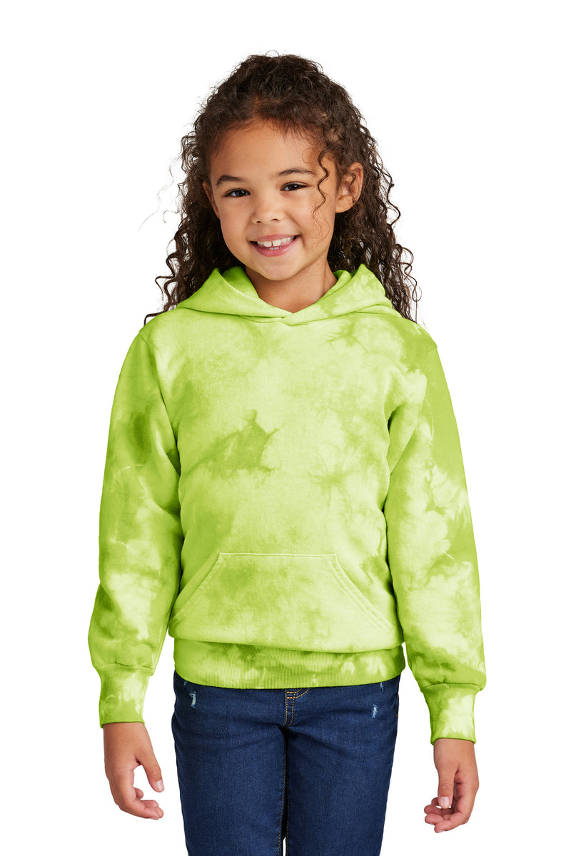 Load image into Gallery viewer, Port &amp; Co Youth Crystal Tie-Dye Pullover Hoodie PC144Y
