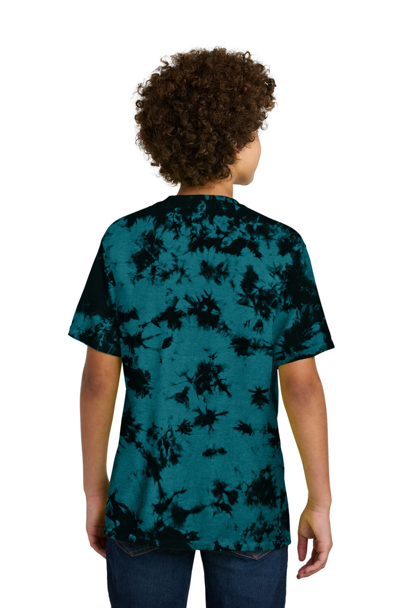 Load image into Gallery viewer, Port &amp; Co Youth Crystal Tie-Dye Tee PC145Y
