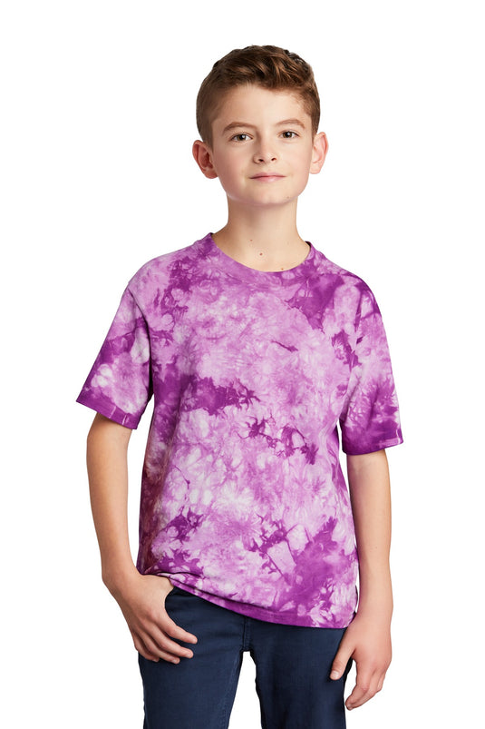 Port & Co Youth Crystal Tie-Dye Tee PC145Y