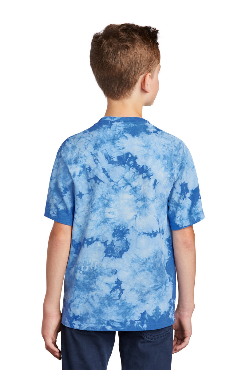 Load image into Gallery viewer, Port &amp; Co Youth Crystal Tie-Dye Tee PC145Y
