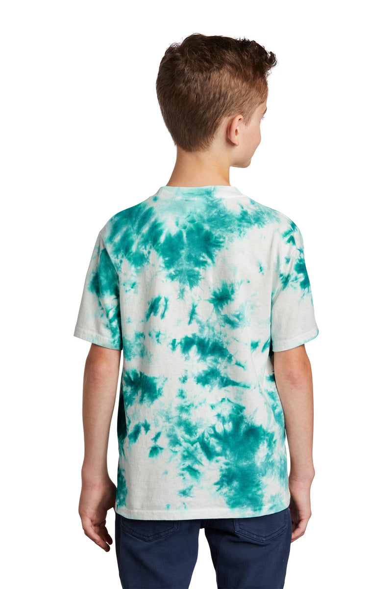 Load image into Gallery viewer, Port &amp; Co Youth Crystal Tie-Dye Tee PC145Y
