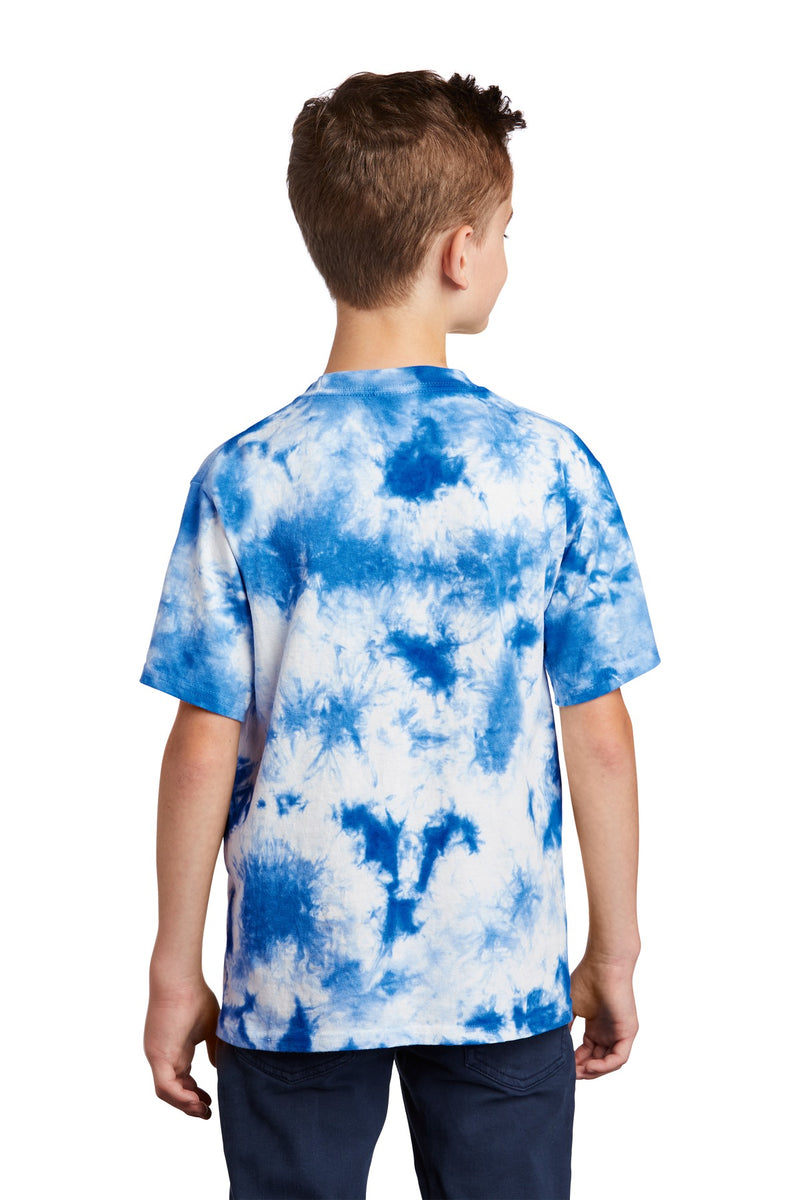 Load image into Gallery viewer, Port &amp; Co Youth Crystal Tie-Dye Tee PC145Y

