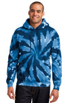 Port & Co Tie-Dye Pullover Hooded Sweatshirt. PC146