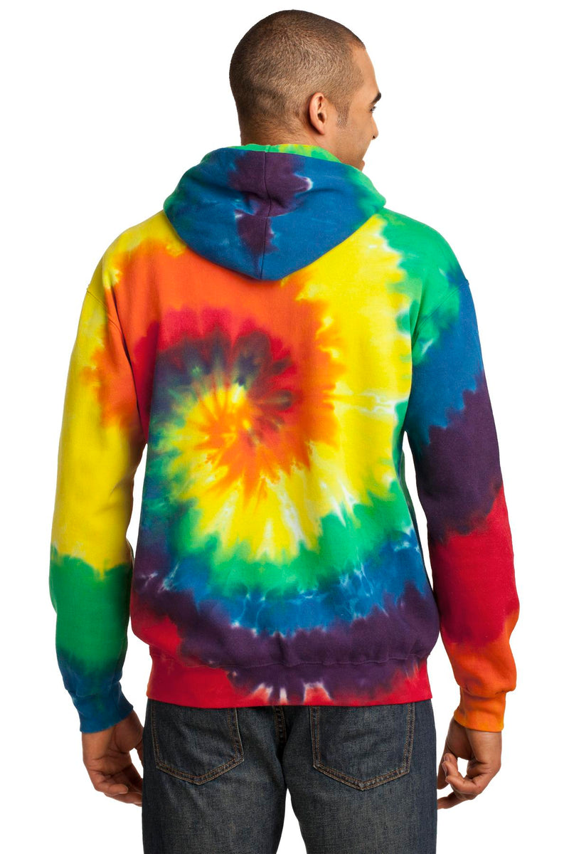 Load image into Gallery viewer, Port &amp; Co Tie-Dye Pullover Hooded Sweatshirt. PC146
