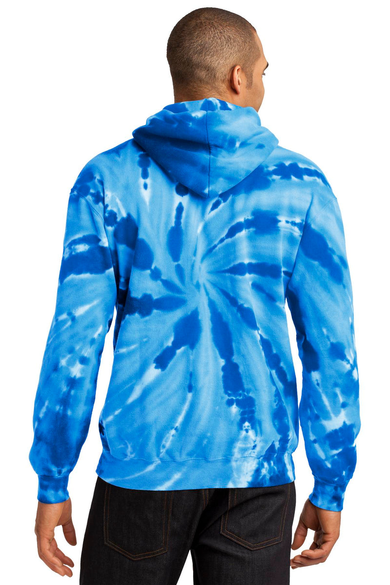 Load image into Gallery viewer, Port &amp; Co Tie-Dye Pullover Hooded Sweatshirt. PC146
