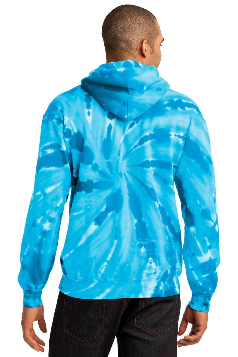 Load image into Gallery viewer, Port &amp; Co Tie-Dye Pullover Hooded Sweatshirt. PC146
