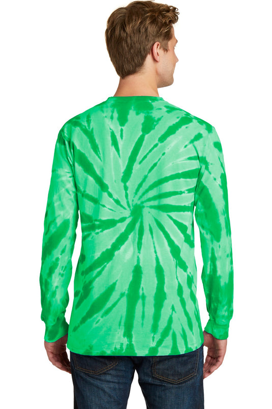 Port & Co Tie-Dye Long Sleeve Tee.  PC147LS