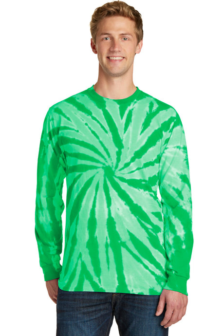 Port & Co Tie-Dye Long Sleeve Tee.  PC147LS