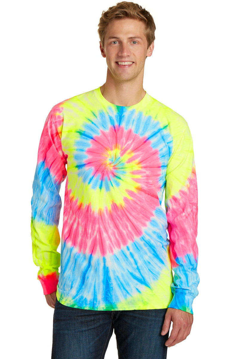 Load image into Gallery viewer, Port &amp; Co Tie-Dye Long Sleeve Tee.  PC147LS
