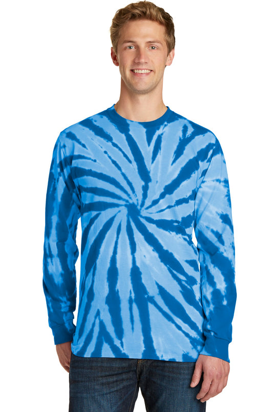 Port & Co Tie-Dye Long Sleeve Tee.  PC147LS