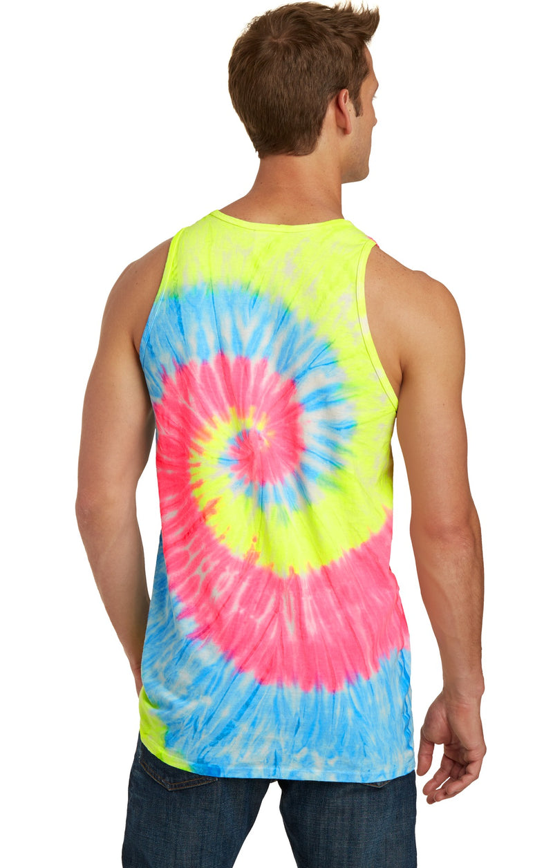 Load image into Gallery viewer, Port &amp; Co Tie-Dye Tank Top.  PC147TT
