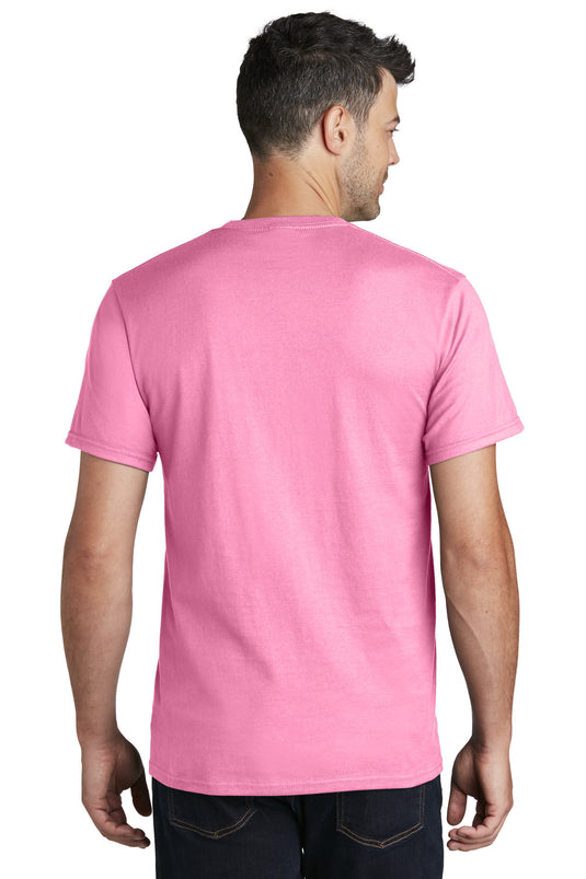 Port & Co Ring Spun Cotton Tee. PC150