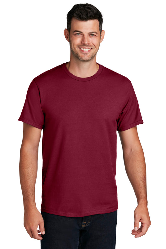 Port & Co Ring Spun Cotton Tee. PC150