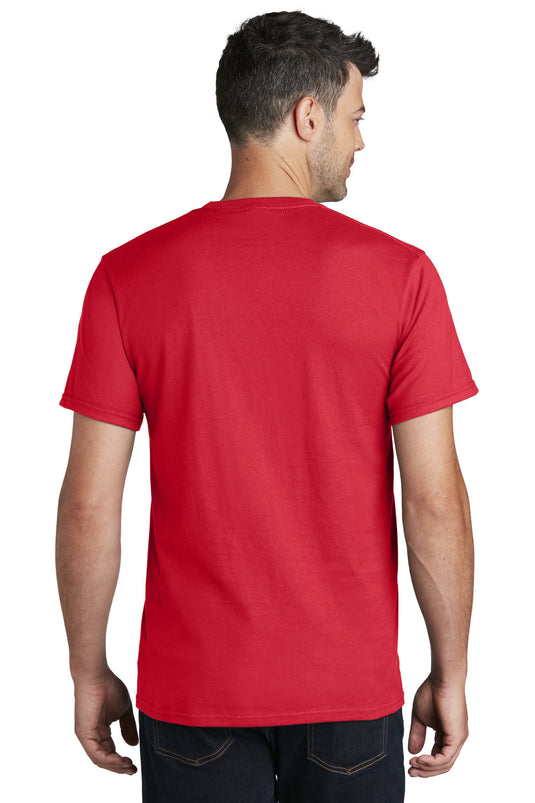 Port & Co Ring Spun Cotton Tee. PC150