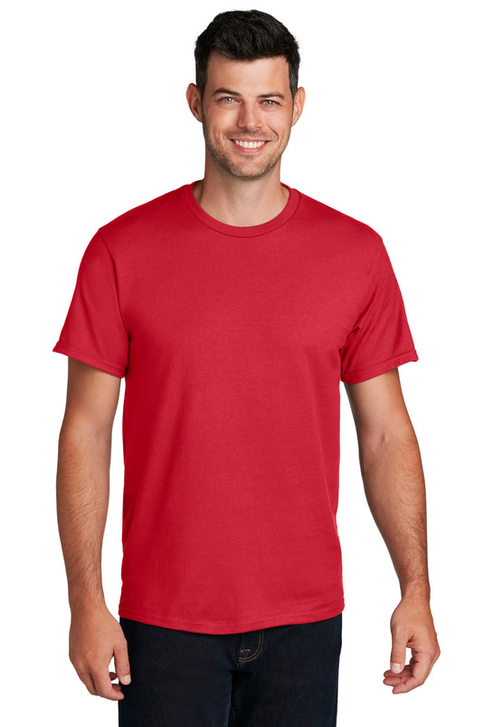 Port & Co Ring Spun Cotton Tee. PC150