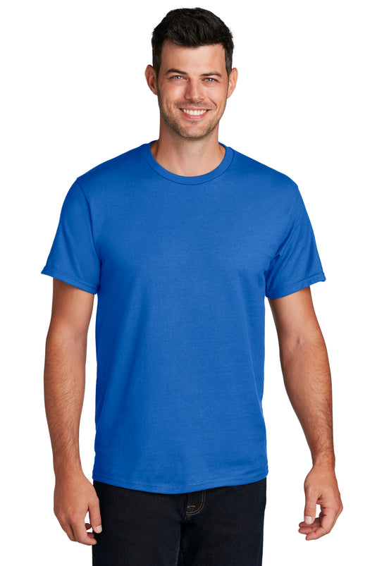 Port & Co Ring Spun Cotton Tee. PC150