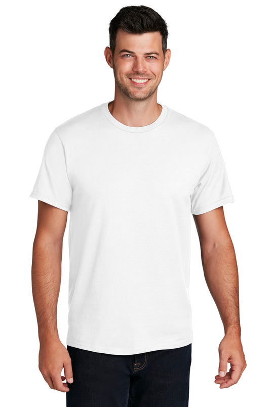 Port & Co Ring Spun Cotton Tee. PC150