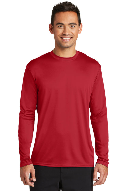 Port & Co Long Sleeve Performance Tee. PC380LS