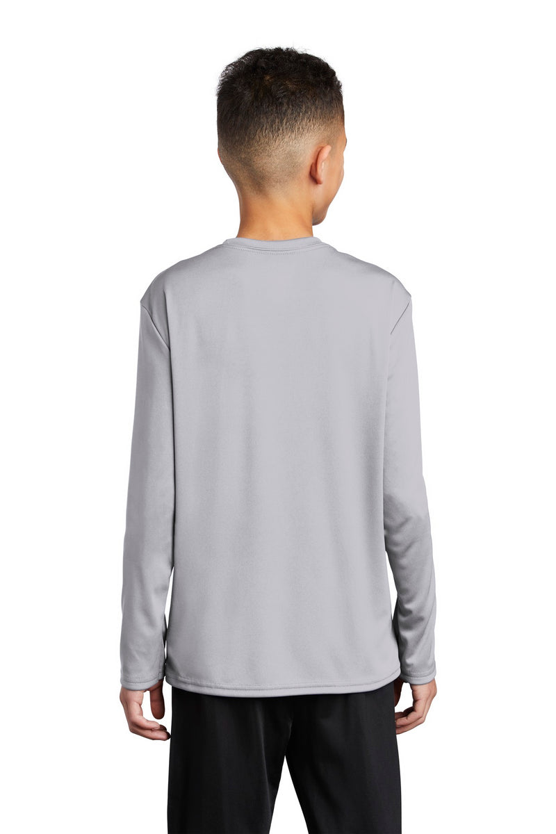 Load image into Gallery viewer, Port &amp; Co Youth Long Sleeve Performance Tee PC380YLS
