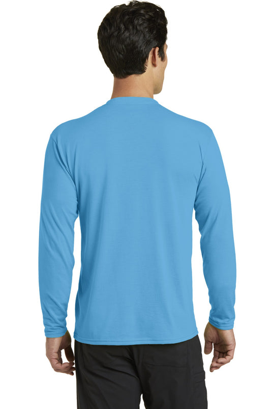 Port & Co Long Sleeve Performance Blend Tee. PC381LS