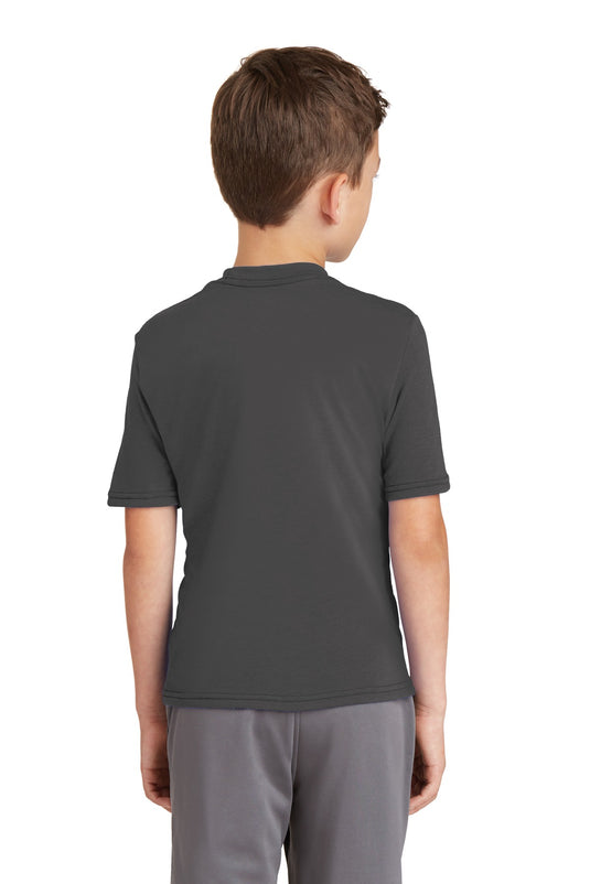 Port & Co Youth Performance Blend Tee. PC381Y