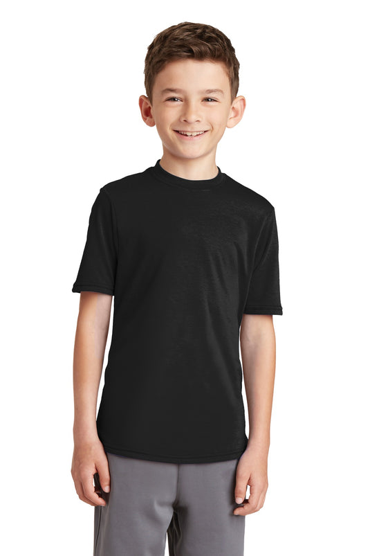 Port & Co Youth Performance Blend Tee. PC381Y