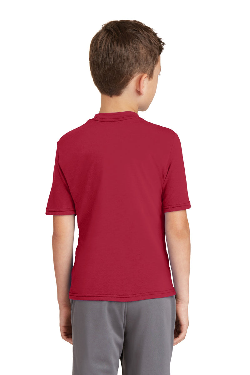 Load image into Gallery viewer, Port &amp; Co Youth Performance Blend Tee. PC381Y

