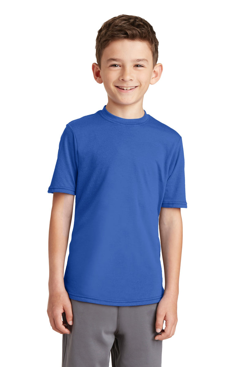 Load image into Gallery viewer, Port &amp; Co Youth Performance Blend Tee. PC381Y
