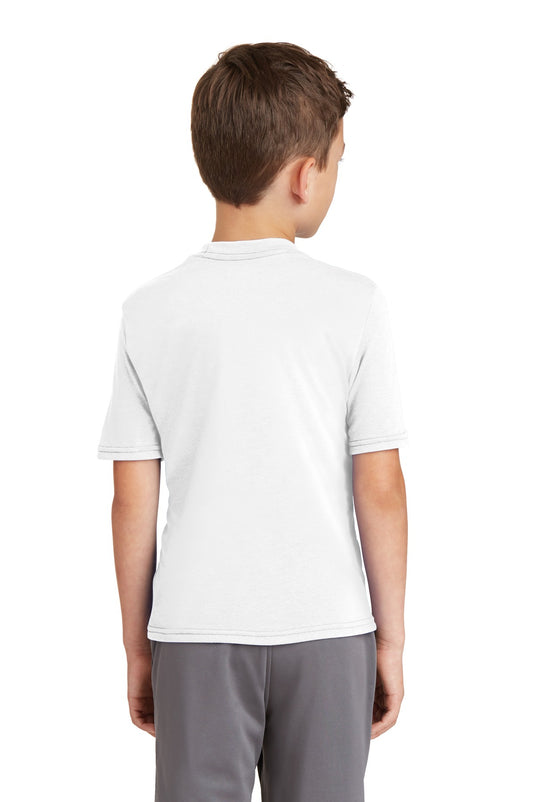 Port & Co Youth Performance Blend Tee. PC381Y