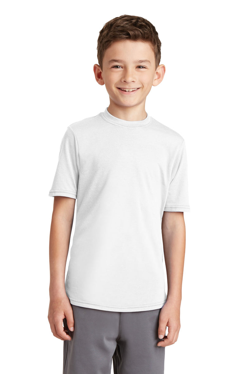 Load image into Gallery viewer, Port &amp; Co Youth Performance Blend Tee. PC381Y
