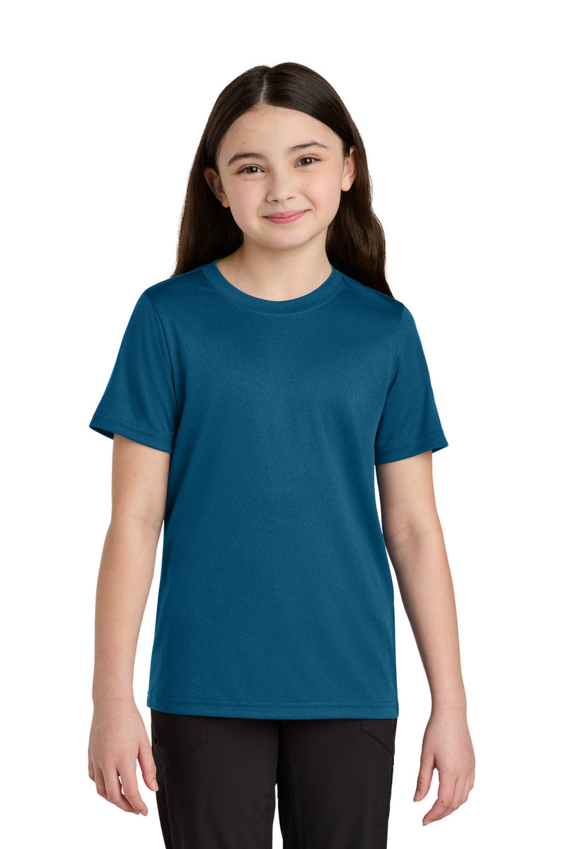 Load image into Gallery viewer, Port &amp; Co Youth Heather Performance Tee PC390Y
