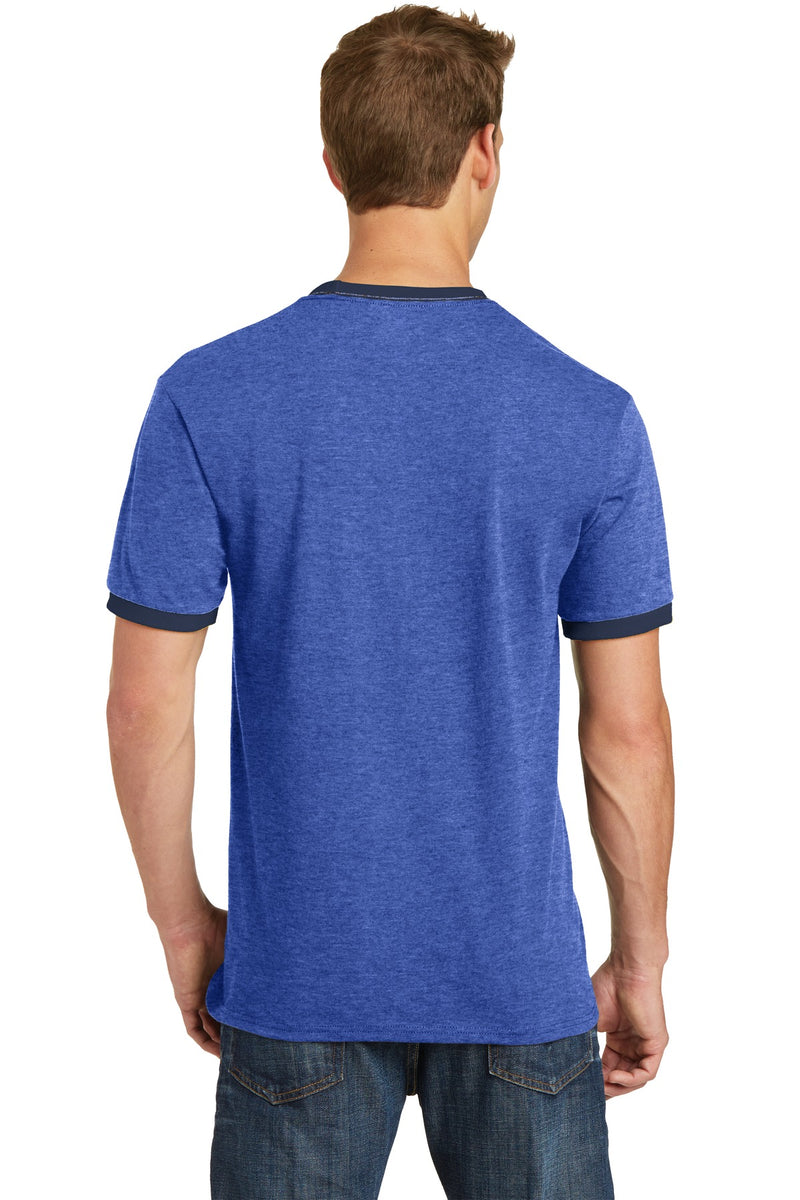 Load image into Gallery viewer, Port &amp; Co Core Cotton Ringer Tee.  PC54R
