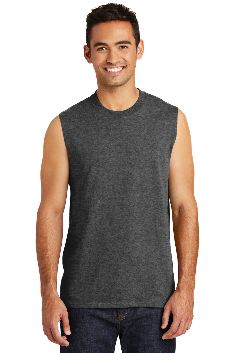 Load image into Gallery viewer, Port &amp; Co Core Cotton Sleeveless Tee. PC54SL

