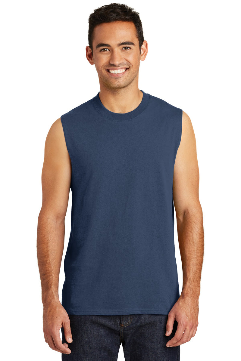 Load image into Gallery viewer, Port &amp; Co Core Cotton Sleeveless Tee. PC54SL
