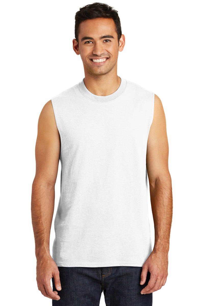 Load image into Gallery viewer, Port &amp; Co Core Cotton Sleeveless Tee. PC54SL
