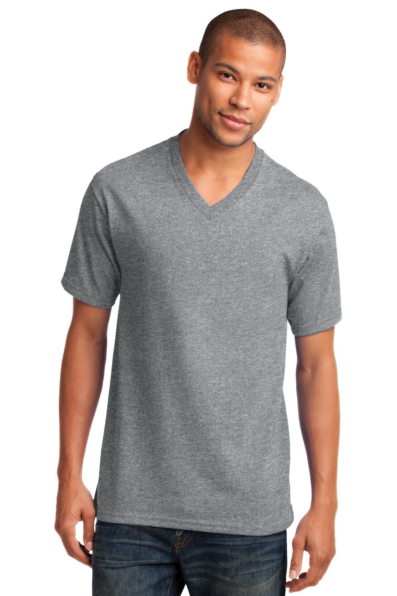 Load image into Gallery viewer, Port &amp; Co Core Cotton V-Neck Tee. PC54V
